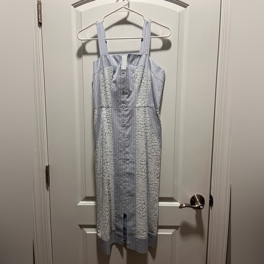 BCBG LACE TOP INSET DRESS - Picture 10 of 11